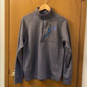 The North Face quarter zip pullover.